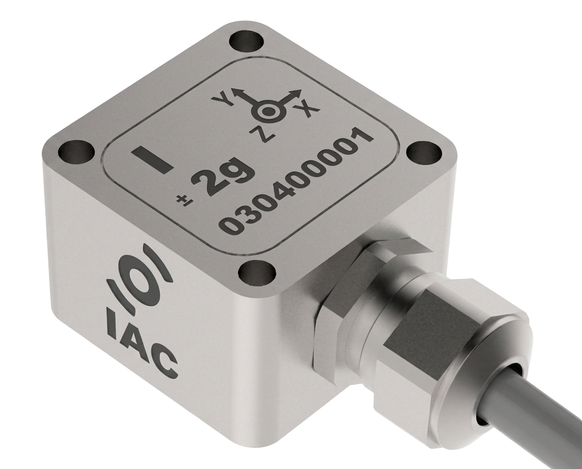 IAC accelerometer with cable gland