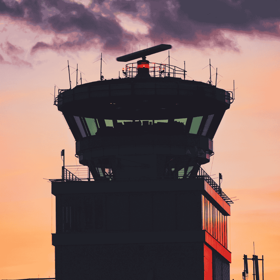 Bauarbeiten in der Nähe eines Bodenradars