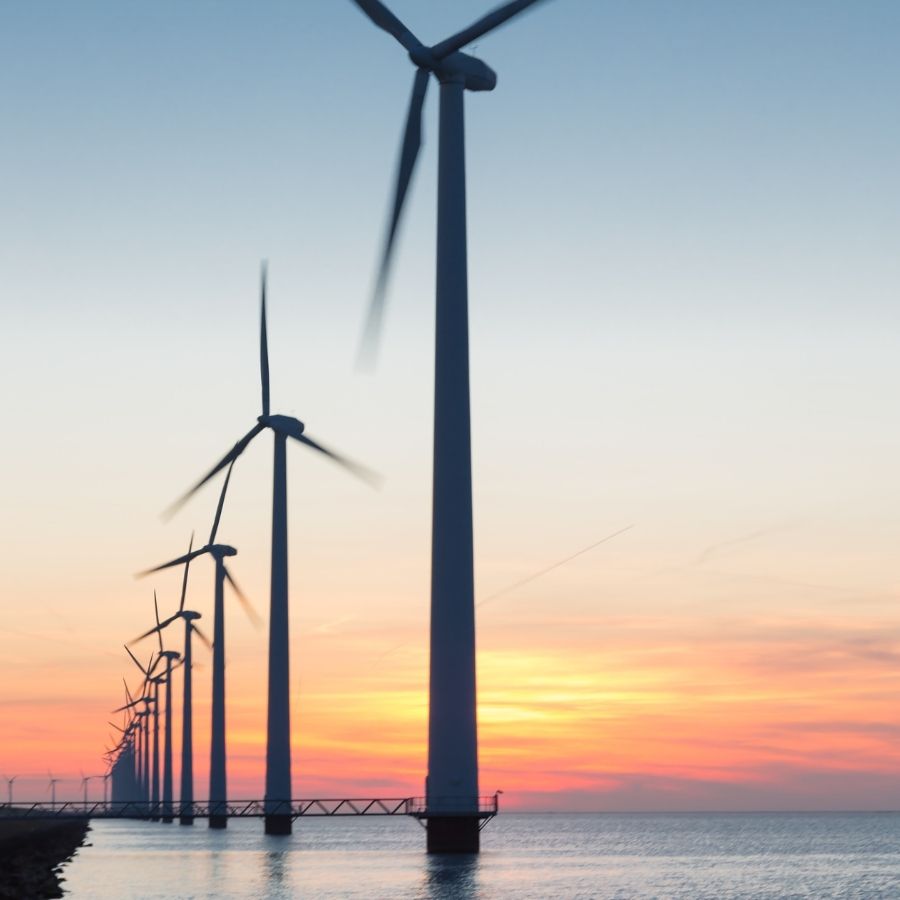 Bauwerksüberwachung von Offshore-Windenergieanlagenfundamenten