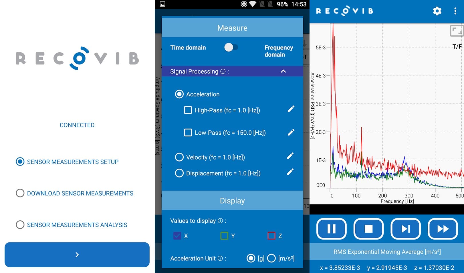 Wireless Vibration Recorder : RECOVIB® Tiny by Micromega Dynamics